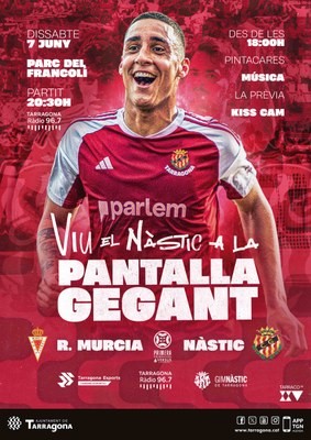 Tot preparat per viure la primera fase d'ascens del Nàstic amb la pantalla gegant